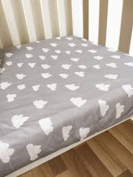 Cloud Baby Bedding Fitted Cot Sheet
