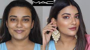 one brand makeup tutorial with mac