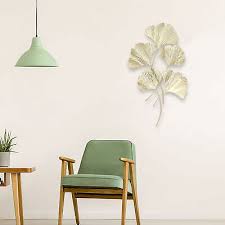 3d Ginkgo Leaves Hanging Wall Sculpture