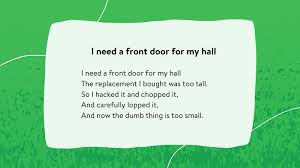 limericks for kids to share in the