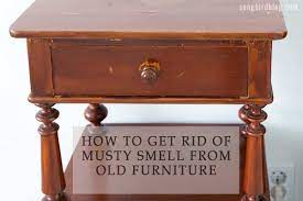 musty smells in old furniture