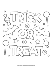 Train motor skills imagination, and patience of children, develop motor skills, train concentration, train children to know the color, train children to. Halloween Coloring Pages Free Printable Pdf From Primarygames