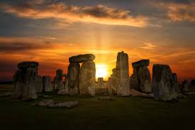 Afbeeldingen Engeland Wiltshire, Stonehenge Natuur Open haard