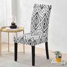 Stretch Chair Covers Printed Fabric