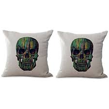home décor pillows sugar skull day of