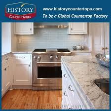 Can template, fabricate, deliver and install, beautiful granite countertops with a tile backsplash in your kitchen. White Beautiful Granite Countertop Material Mirror Slim For Solid Surface Kitchen Worktops Island Tops Custom Tops Bar Tops For Sale From China Stonecontact Com