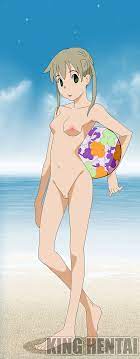 Who wants to play beach volleyball with nude Maka Albarn? – Soul Eater  Hentai