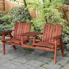 Outsunny 3 Piece Wooden Patio