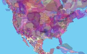 Los territorios antaño poblados por los nativos americanos, definidos en  este mapa interactivo
