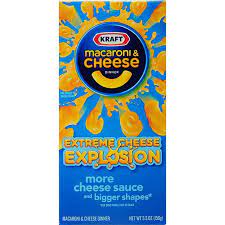 Kraft Mac And Cheese Extra Cheese gambar png