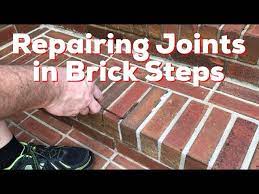 Repairing Mortar Joints In Brick Steps