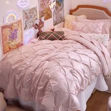 Bedsure Pink Twin Xl Size Comforter Set