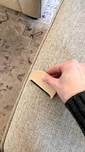 remove pills from upholstery fabric