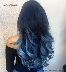 Ombré hair is such a fun trend for all seasons. Dark Brown Into Turquoise Ombre Hair 40 Fairy Like Blue Ombre Hairstyles The Trending Hairstyle