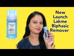 launch lakme biphasic makeup remover