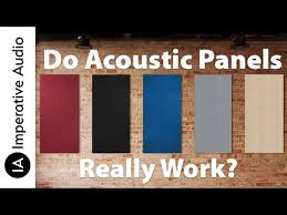 do acoustic panels really work here