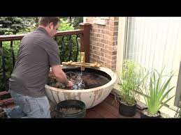 Easy Container Water Feature With