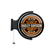 harley davidson motorcycles revolving