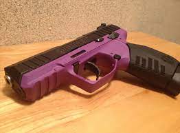 ruger sr 22 purple frame firearms