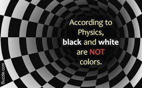 Black is not a color; Monochromatic Mystery Are Black And White Considered As Colors Science Struck