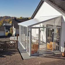 Easy to assemble, three season patio rooms and porch enclosures available with vinyl windows and ready for a home or. Sanremo Patio Enclosure Sunroom Conservatory Kit Is Used To Extend A Private Home In Germany Palram Homeoutdoors Patio Enclosures Patio Room Diy Patio