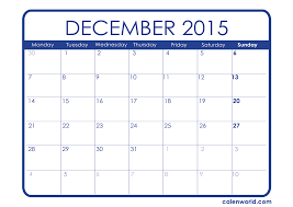 Calendar Template December 2015 Magdalene Project Org