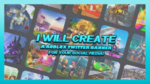 It allows users to program games and play games created by other users. Make A Roblox Twitter Banner By Tanookialex Fiverr