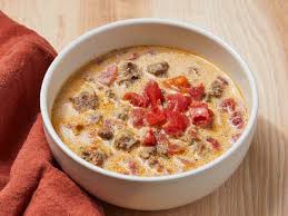 creamy keto taco soup with ground beef