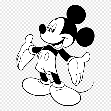 Mickey Mouse Minnie Mouse Black and white, mickey mouse, love, white png