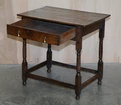 George Ii Oak Side End Table 1740s