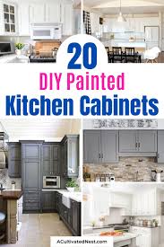 20 diy painted kichen cabinet ideas a