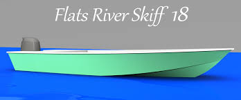 flats boat plans flats river skiff 18