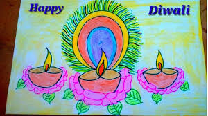 Happy Diwali Drawing At Paintingvalley Com Explore