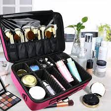 large size makeup box with adjule