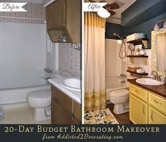 20 day small bathroom makeover before