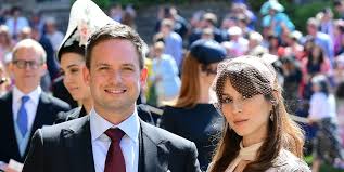Adams and his wife, pretty little liars star troian bellisario, visited the oldest pub in england, while gabriel macht and his wife jacinda. Suits Cast Members Patrick J Adams And Sarah Raffety Arrive At Royal Wedding