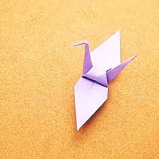 how to flod a paper crane step by step