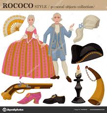 rococo century old retro fashion style
