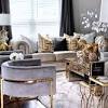 Silver living room accent combinations, title: 1