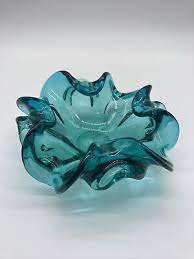 Vintage Heavy 8 Murano Art Glass