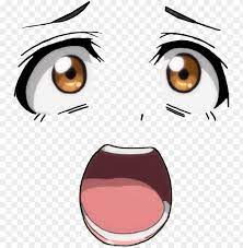 ahegao face png anime eyeouth