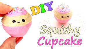 diy cupcake squishy tutorial make up