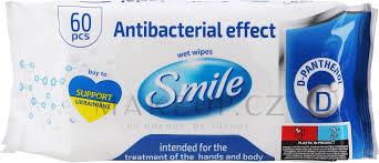 smile ukraine antibacterial vlhčené
