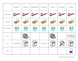 Free Printable Chore Charts For Kids And Adults The