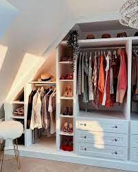 Closet Design Attic Bedroom Designs