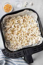 how to make fluffy air fryer popcorn