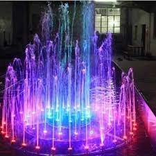 Modern Outdoor Lighting Fountain