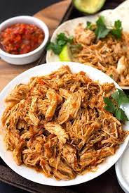 Pulled Chicken Instant Pot Salsa gambar png