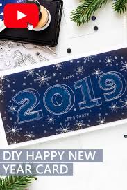 How to make eid card / diy eid card. Simon Says Stamp Happy New Year 2019 Card Video Yana Smakula