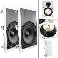In Wall Home Theater Subwoofer Speakers
